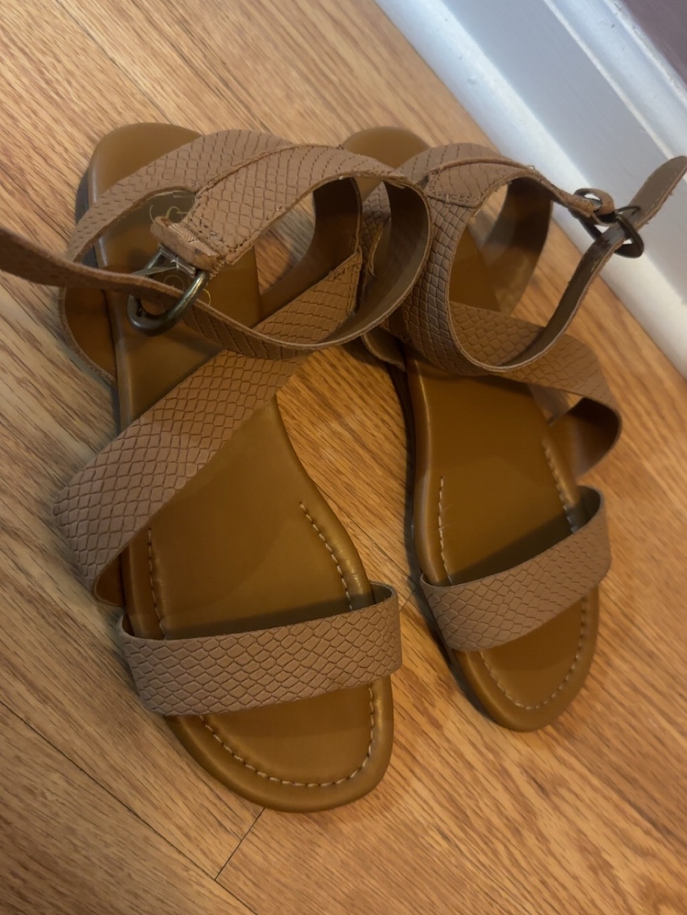 Brown Strappy Sandals